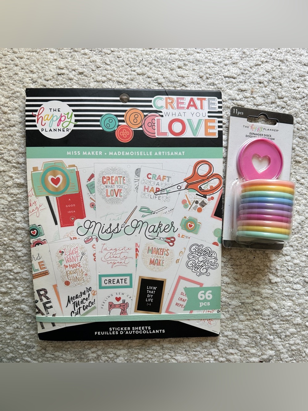 The Happy Planner Sticker Pack - Miss Maker

The Happy Planner Disc Set - Large